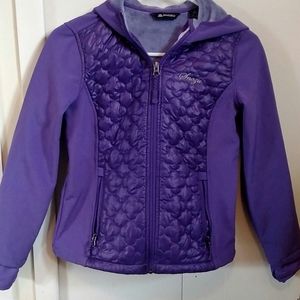 Purple girls jacket.